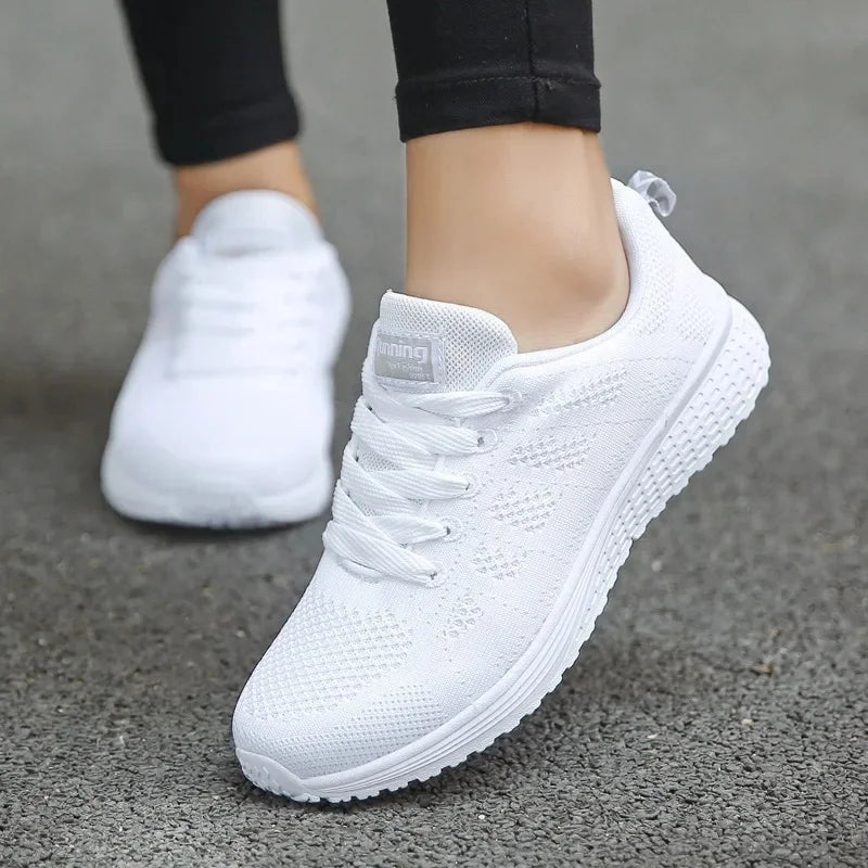 2023 Novo Estilo Coreano Leve Respirável Sapatos Esportivos Femininos Casuais Sapatos de Corrida Masculinos Sola de Borracha Verão Se