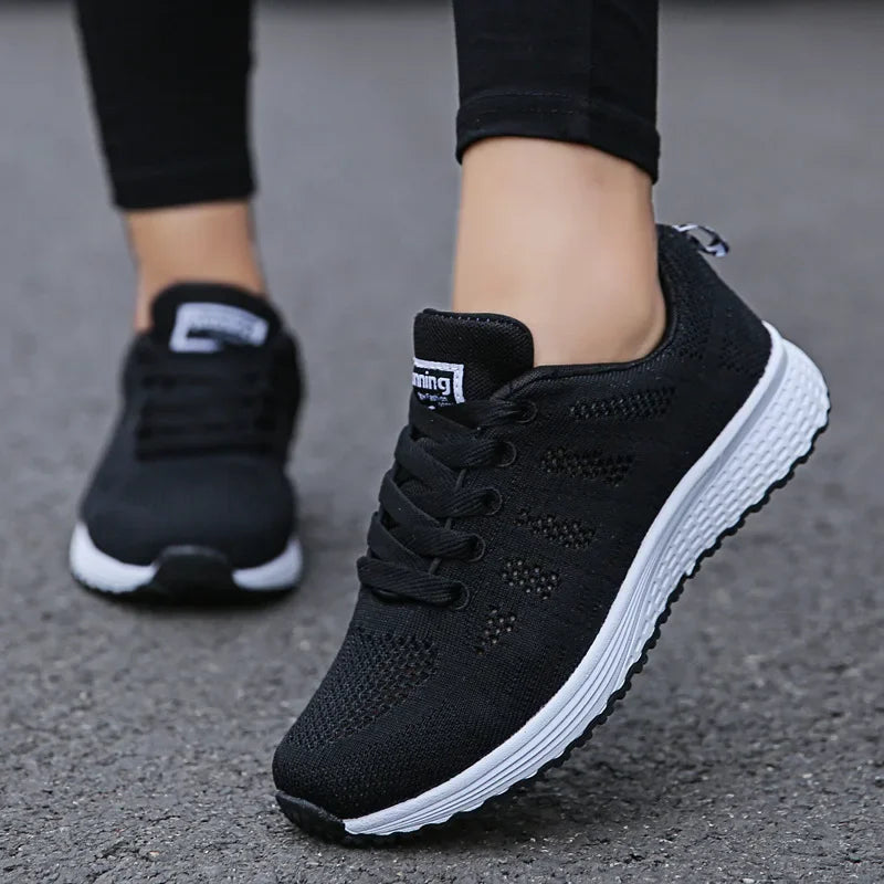 2023 Novo Estilo Coreano Leve Respirável Sapatos Esportivos Femininos Casuais Sapatos de Corrida Masculinos Sola de Borracha Verão Se