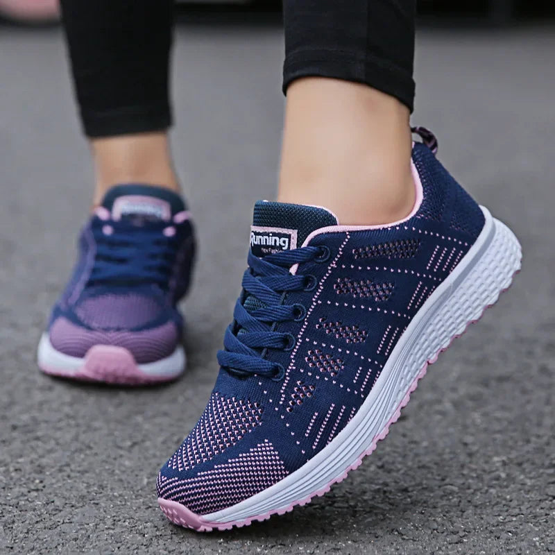 2023 Novo Estilo Coreano Leve Respirável Sapatos Esportivos Femininos Casuais Sapatos de Corrida Masculinos Sola de Borracha Verão Se