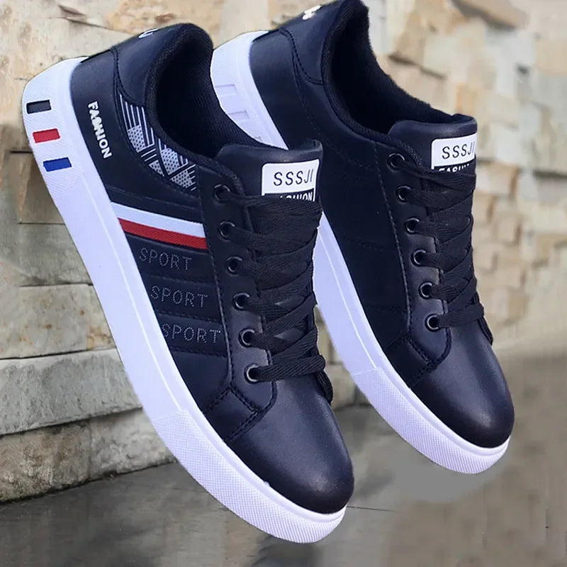 Sapatos Masculinos Rasos Tênis Masculinos de Luxo Primavera Outono 2023 Sapatos Esportivos ao Ar Livre para Homens Moda Vulcanizada Sapato Tenis Para Hombre