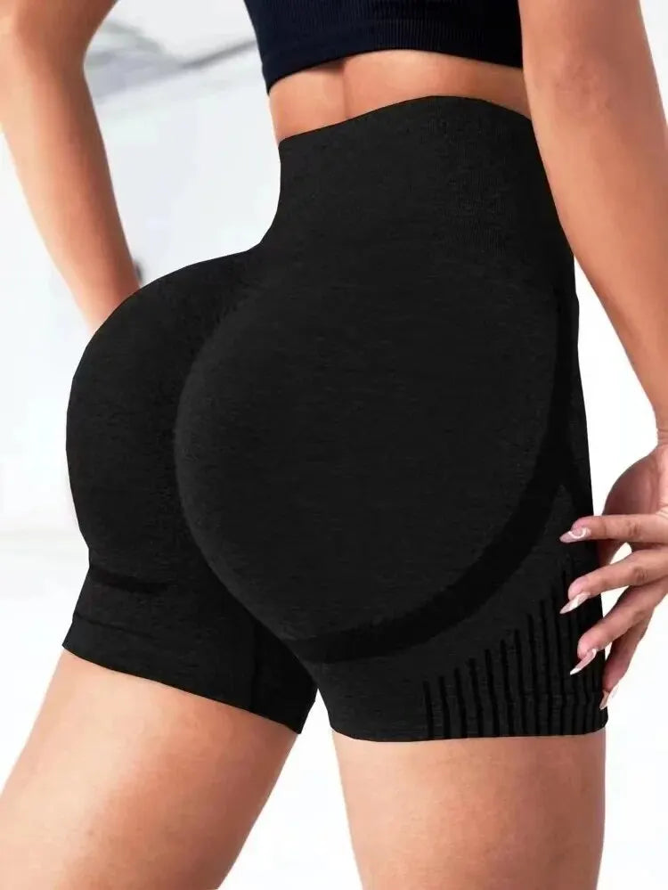 Shorts de ioga femininos, shorts de cintura alta para exercícios, fitness, ioga, levantamento de bumbum, fitness, feminino, ioga, academia, corrida, calças curtas, roupas esportivas